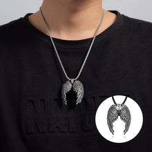 Laden Sie das Bild in den Galerie-Viewer, Stilvoller Engelsflügel-Anhänger aus Edelstahl