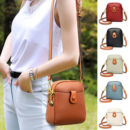 Stilvolle Kontrastierende Umhängetasche