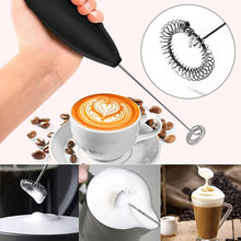 Laden Sie das Bild in den Galerie-Viewer, Elektrischer Mini-Milchaufschäumer Aus Edelstahl