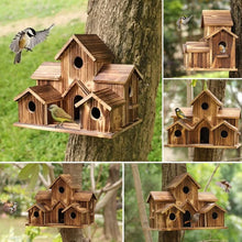 Laden Sie das Bild in den Galerie-Viewer, Kreatives Vogelhaus Aus Holz