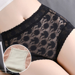 Spitzenhöschen mit hoher Taille für Damen