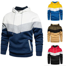 Laden Sie das Bild in den Galerie-Viewer, Kapuzenpullover mit Farbblock