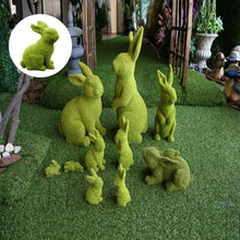 Laden Sie das Bild in den Galerie-Viewer, Simulierte beflockte Kaninchenverzierung