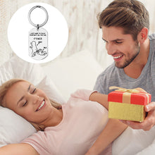 Laden Sie das Bild in den Galerie-Viewer, Lustiger „Ich liebe deinen Hintern“-Schlüsselanhänger