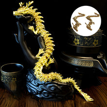 Laden Sie das Bild in den Galerie-Viewer, Golddrache mit beweglichen Gelenken