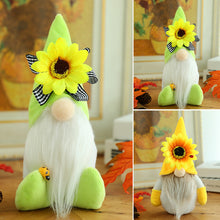 Laden Sie das Bild in den Galerie-Viewer, Sunflower Rudolph Faceless Dwarf Dolls