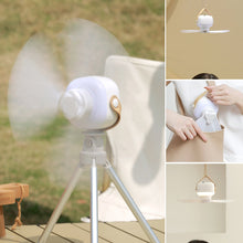 Laden Sie das Bild in den Galerie-Viewer, Tragbarer leiser Deckenventilator