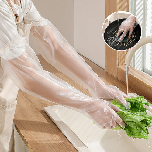 Wasserdichte Langarm-Einweghandschuhe