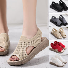 Laden Sie das Bild in den Galerie-Viewer, Geflochtene Sommersandalen für Damen