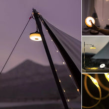 Laden Sie das Bild in den Galerie-Viewer, Multifunktionales tragbares Camping-Atmosphärenlicht im Freien