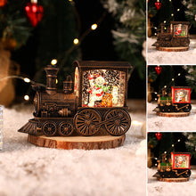 Laden Sie das Bild in den Galerie-Viewer, Weihnachtskristall-Schneezuglicht