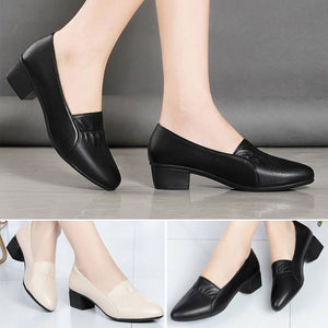 Rutschfeste Lederschuhe Mit Weicher Sohle Für Damen