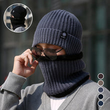 Laden Sie das Bild in den Galerie-Viewer, Krempenlose warme Strickmütze für den Winter