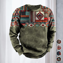 Laden Sie das Bild in den Galerie-Viewer, Sweatshirt mit Rundhalsausschnitt und Digitaldruck