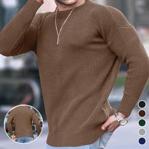Modischer Strickpullover für Herren