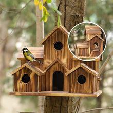 Laden Sie das Bild in den Galerie-Viewer, Kreatives Vogelhaus Aus Holz