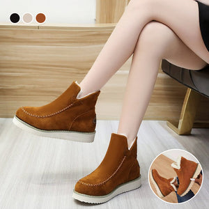 Baumwollstiefel mit dicken Sohlen