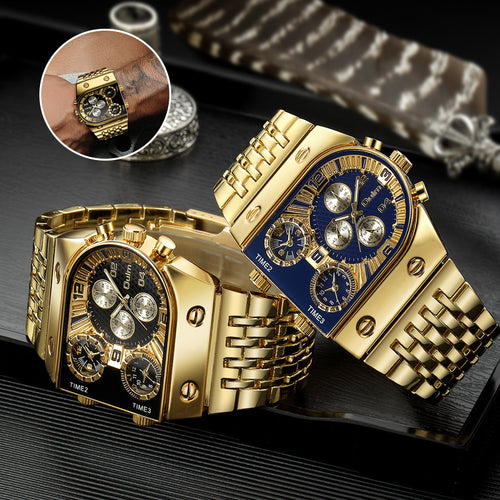 Leuchtquarzuhr mit mehreren Zeitzonen