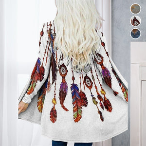 Modischer Bedruckter Trenchcoat