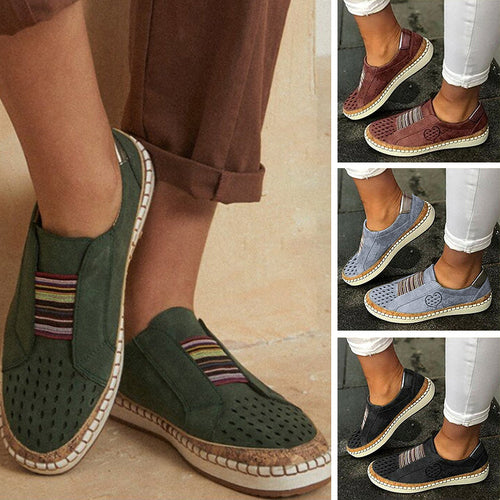 Atmungsaktive Hohle Freizeitschuhe für Damen