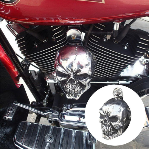Motorrad Schädel Hupenabdeckung