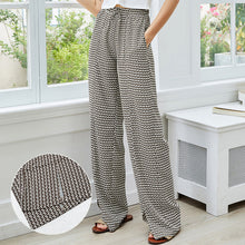 Laden Sie das Bild in den Galerie-Viewer, Modische Hose mit weitem Bein