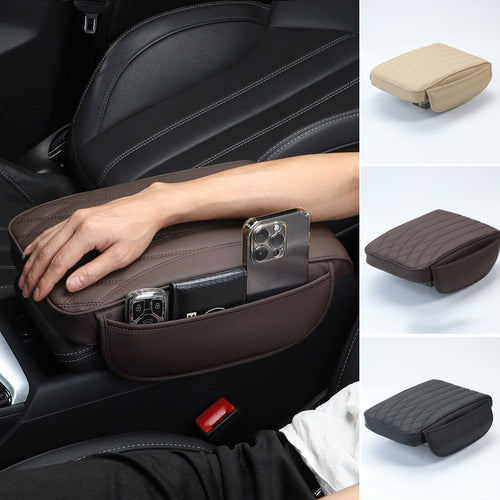 Universelle Auto-Armlehnenmatte aus Leder