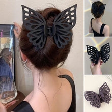 Laden Sie das Bild in den Galerie-Viewer, Schmetterling Ausschnitt Quaste große Haarspange