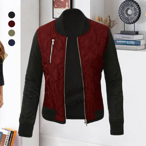 Stylische Jacke mit Reißverschluss