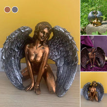 Laden Sie das Bild in den Galerie-Viewer, Künstlerischer Engel Ornament aus Harz