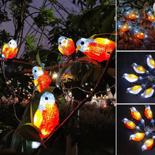 Laden Sie das Bild in den Galerie-Viewer, Solar-LED-Vogelform-dekoratives Licht