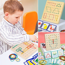 Laden Sie das Bild in den Galerie-Viewer, Kreatives Geobrett aus Holz