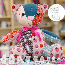 Laden Sie das Bild in den Galerie-Viewer, Linealset mit Bärenvorlage