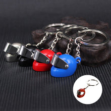 Laden Sie das Bild in den Galerie-Viewer, Motorradhelm Schlüsselanhänger aus Metall