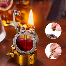 Laden Sie das Bild in den Galerie-Viewer, Vintage Transparentes Kerosinfeuerzeug