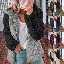 Laden Sie das Bild in den Galerie-Viewer, Warme Herbst-Winter-Kapuzenjacke