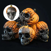 Laden Sie das Bild in den Galerie-Viewer, Halloween-Dekorationen - Böser Kürbisschädel