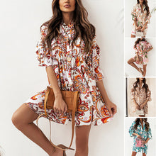 Laden Sie das Bild in den Galerie-Viewer, Damen Hemdkleid