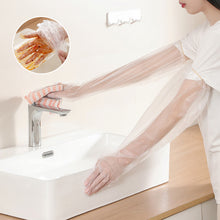 Laden Sie das Bild in den Galerie-Viewer, Wasserdichte Langarm-Einweghandschuhe