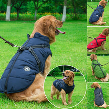 Laden Sie das Bild in den Galerie-Viewer, Wasserdichte Winterjacke für Hunde