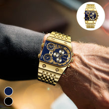 Laden Sie das Bild in den Galerie-Viewer, Leuchtquarzuhr mit mehreren Zeitzonen