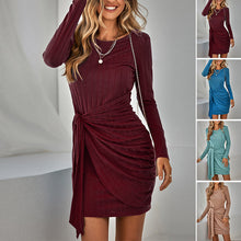 Laden Sie das Bild in den Galerie-Viewer, Damen sexy schlankes Kleid