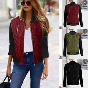 Stylische Jacke mit Reißverschluss