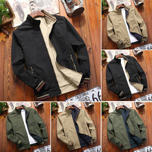 Laden Sie das Bild in den Galerie-Viewer, Lässige Wendejacke für Herren