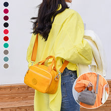 Laden Sie das Bild in den Galerie-Viewer, Einfarbige Lässige Nylon-Umhängetasche Mit Reißverschluss