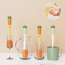 Laden Sie das Bild in den Galerie-Viewer, Multifunktionale Reinigungsbürste in Karottenform