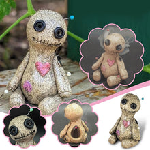 Laden Sie das Bild in den Galerie-Viewer, Handgeschnitzter Voodoo-Puppen-Weihrauchbrenner aus Harz