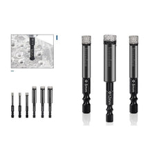 Laden Sie das Bild in den Galerie-Viewer, Trockenbohrer aus Legierung mit Sechskantschaft