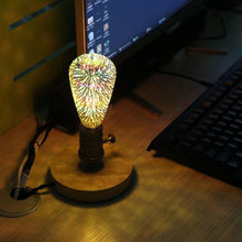 Laden Sie das Bild in den Galerie-Viewer, 3D Feuerwerk dekorative LED Glühbirne