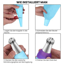 Laden Sie das Bild in den Galerie-Viewer, Kuchen-Backen-Dekor-Werkzeug 8/22/32-Set